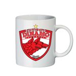 Casa si Gradina - Bucatarie si vesela - Cani si pahare - Cani si cesti - Cana alba Personalizata Dinamo Bucuresti, INOVATIX®. 330ml - Infinity.ro