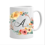 Casa si Gradina - Bucatarie si vesela - Cani si pahare - Cani si cesti - Cana alba personalizata cu initiala A, INOVATIX®. 330ml - Infinity.ro