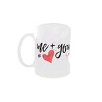 Casa si Gradina - Bucatarie si vesela - Cani si pahare - Cani si cesti - Cana alba personalizata cu mesaj de dragoste, INOVATIX®. 330ml - Infinity.ro