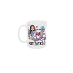 Casa si Gradina - Bucatarie si vesela - Cani si pahare - Cani si cesti - Cana alba personalizata Nurse Life, INOVATIX®. 330ml - Infinity.ro