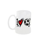 Casa si Gradina - Bucatarie si vesela - Cani si pahare - Cani si cesti - Cana alba personalizata cu mesaj pentru pasionatii de fotbal, INOVATIX®. 330ml - Infinity.ro