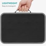 Sport si Outdoor - Camping - Mobilier pentru camping - Scaune camping - Scaun pliabil ajustabil Navaris, 3 inaltimi, platforma antiderapanta, 61657.01 - Infinity.ro