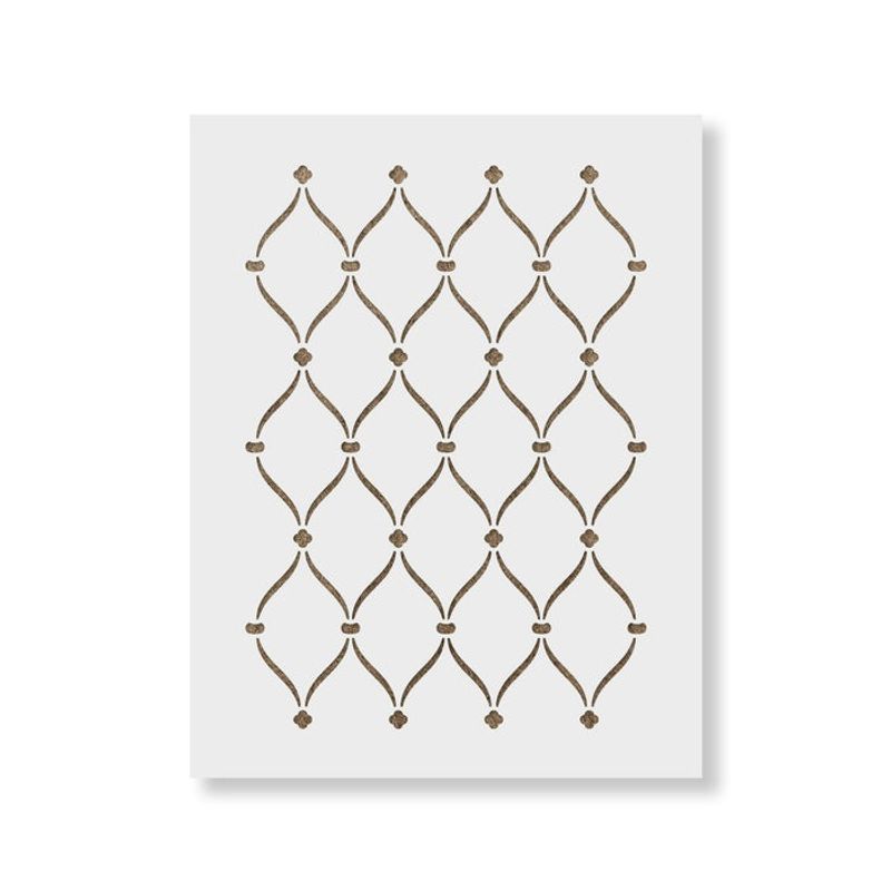 Casa si Gradina - Decoratiuni - DIY - Sabloane decorative pereti - Sablon Perete vopsire, tencuiala 900x600x0.7mm Ribbon Refolosibil, model MXSP7069 - Infinity.ro