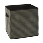 Casa si Gradina - Mobilier - Organizare si depozitare - Cutii depozitare - Cutie depozitare din catifea, deschisa, culoarea verde, 30x30 cm - Infinity.ro