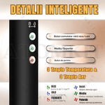Ingrijire personala si Cosmetice - Aparate & accesorii ingrijire personala - Hair styling - Uscatoare de par - Uscator de Par 5 in 1, Multifunctional, 320k Ioni Negativi, 1400 W, Efect Coanda, 3 Trepte viteza, Negru Lucios - Infinity.ro