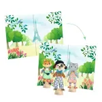 Jucarii, Copii si Bebe - Jucarii si jocuri - Jucarii & jocuri educative - Jocuri si jucarii educative - Joc creativ Bine te-am gasit Paris - Infinity.ro