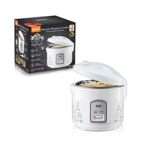 Oala electrica pentru gatit cu aburi, RAF R180, 1000 W, 5 L, gatit/incalzit, 23x29 cm, alb