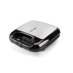 Electronice si Electrocasnice - Electrocasnice bucatarie - Preparare paine - Sandwich-maker - Sandwich Maker si Grill, RAF R261, 2 in 1, 850 W, placi antiaderente, termostat, 22x23x24 cm, negru - Infinity.ro
