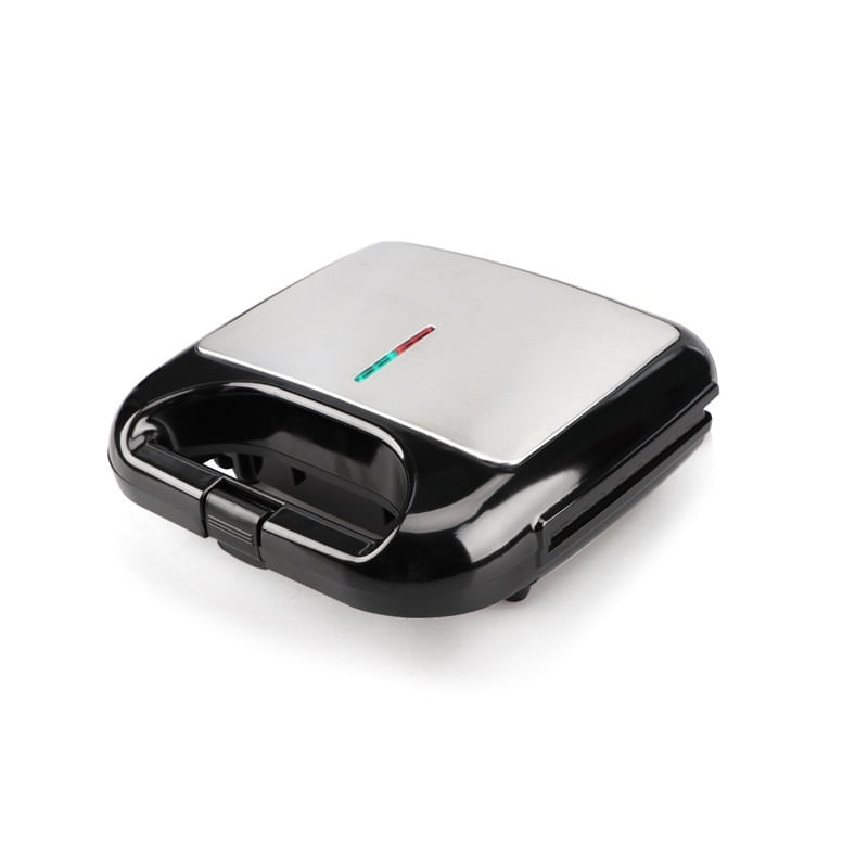 Electronice si Electrocasnice - Electrocasnice bucatarie - Preparare paine - Sandwich-maker - Sandwich Maker si Grill, RAF R261, 2 in 1, 850 W, placi antiaderente, termostat, 22x23x24 cm, negru - Infinity.ro