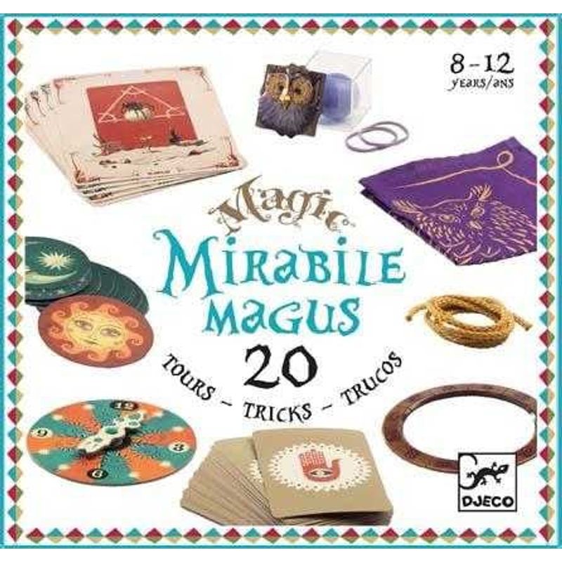 Jucarii, Copii si Bebe - Jucarii si jocuri - Jucarii & jocuri educative - Jocuri si jucarii educative - Joc de magie Mirable Magus 20 de trucuri - Infinity.ro