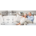 Ingrijire personala si Cosmetice - Sanatate si wellness - Aparate medicale - Aparate auditive - Aparat Auditiv Digital x2 NeoHGS Premium, Sunet Clar, Fara Ecou, Incarcare Rapida, Bluetooth, de Ultima Generatie - Infinity.ro