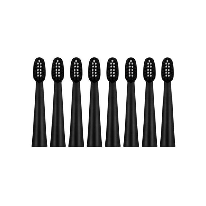 Ingrijire personala si Cosmetice - Igiena dentara - Periute de dinti electrice - Periuta de dinti electrica Sonic D7 True Smile,reincarcabila, negru,cu 8 capete de schimb si husa transport,TS0102 - Infinity.ro