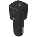 Laptop, Telefoane si Tablete - Telefoane mobile si accesorii - Accesorii Telefoane - Cabluri si adaptoare telefoane - Incarcator auto Muvit, 20W Fast charge, 3.0, 12-24V, 1 x Tip C, Universal - Infinity.ro