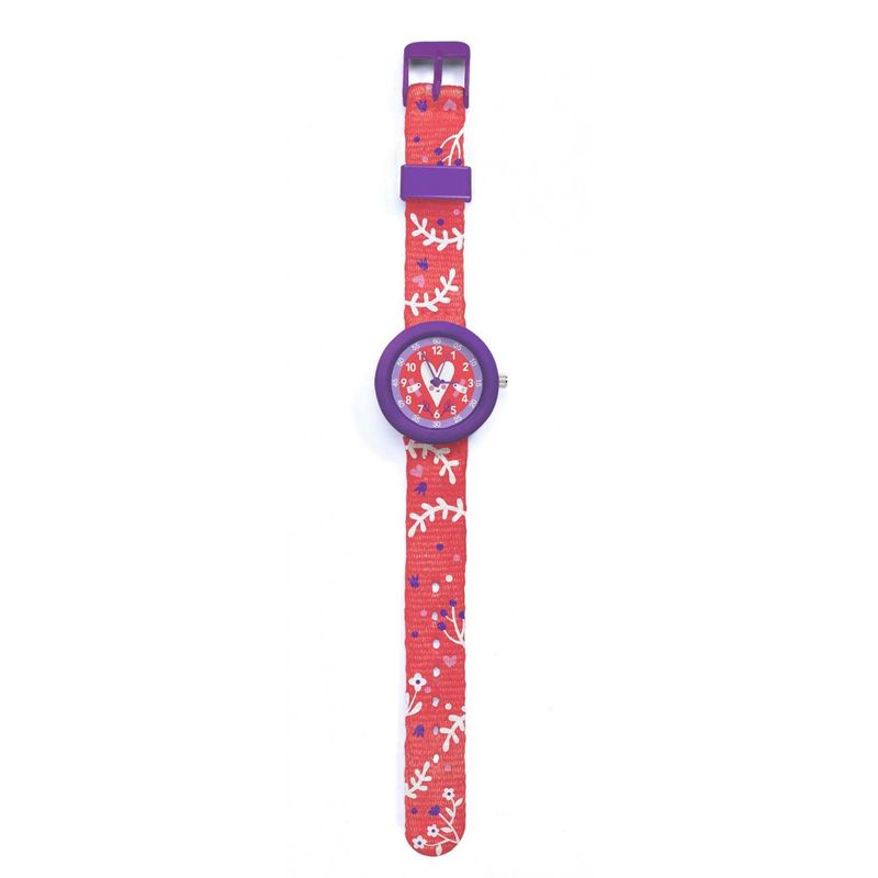 Fashion, accesorii si bijuterii - Copii - Accesorii copii - Bijuterii si ceasuri copii - Ceas de mana Ritmul inimii, Djeco - Infinity.ro