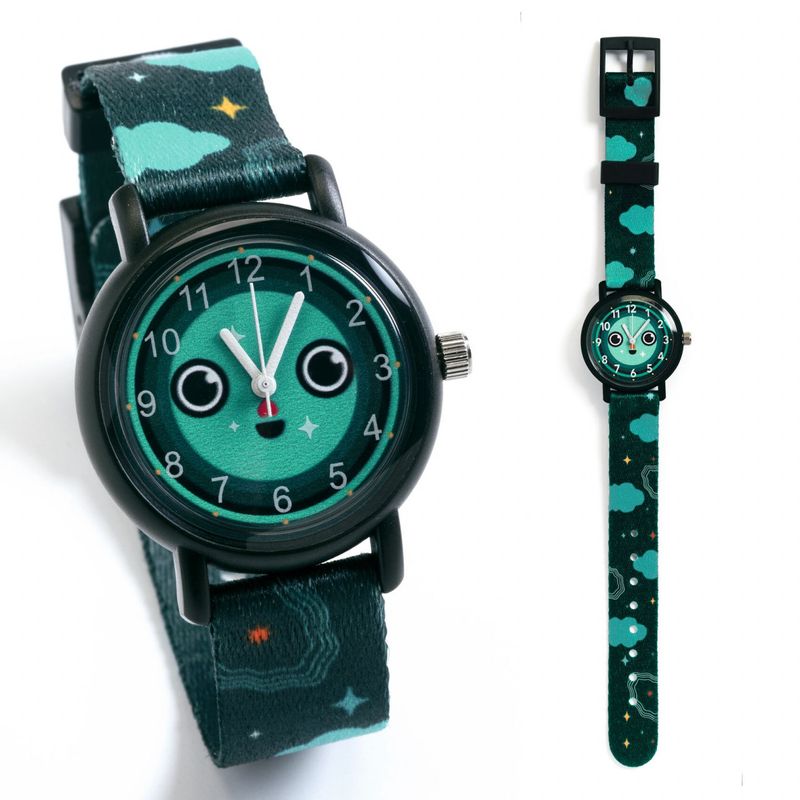Fashion, accesorii si bijuterii - Copii - Accesorii copii - Bijuterii si ceasuri copii - Ceas de mana Noapte buna, Djeco - Infinity.ro