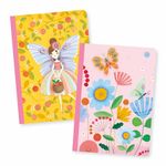 Carti si Birotica - Papetarie - Agende si calendare - Agende si carnete - Set 2 carnetele Rose, Djeco - Infinity.ro