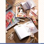 Carti si Birotica - Papetarie - Agende si calendare - Agende si carnete - Set 2 carnetele Rose, Djeco - Infinity.ro