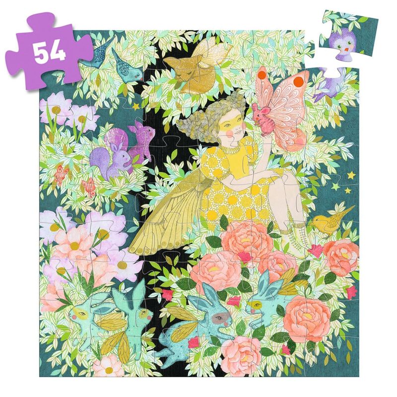 Jucarii, Copii si Bebe - Jucarii si jocuri - Jocuri si puzzle - Puzzle - Puzzle Arborele Florei, Djeco - Infinity.ro