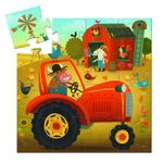 Jucarii, Copii si Bebe - Jucarii si jocuri - Jocuri si puzzle - Puzzle - Puzzle Tractor, Djeco - Infinity.ro