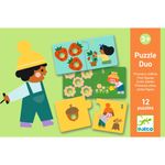 Jucarii, Copii si Bebe - Jucarii si jocuri - Jocuri si puzzle - Puzzle - Puzzle duo tactil Primele numere, Djeco - Infinity.ro