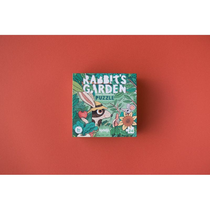 Jucarii, Copii si Bebe - Jucarii si jocuri - Jocuri si puzzle - Puzzle - Puzzle Gradina iepurasilor, Londji - Infinity.ro