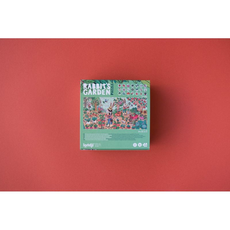 Jucarii, Copii si Bebe - Jucarii si jocuri - Jocuri si puzzle - Puzzle - Puzzle Gradina iepurasilor, Londji - Infinity.ro