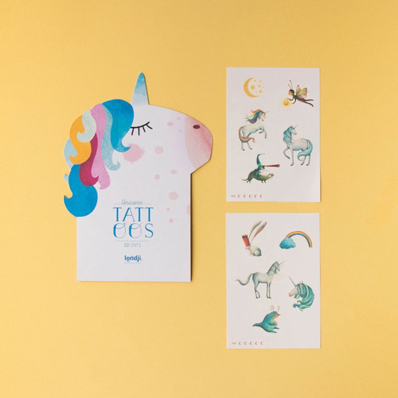 Ingrijire personala si Cosmetice - Ingrijire personala - Ingrijire corp - Tatuaje temporare - Tatuaje Unicorni, Londji - Infinity.ro