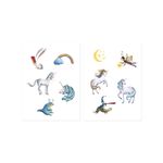 Ingrijire personala si Cosmetice - Ingrijire personala - Ingrijire corp - Tatuaje temporare - Tatuaje Unicorni, Londji - Infinity.ro