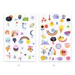 Ingrijire personala si Cosmetice - Ingrijire personala - Ingrijire corp - Tatuaje temporare - Tatuaje Emoji meteo, Djeco - Infinity.ro