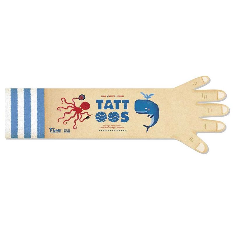 Ingrijire personala si Cosmetice - Ingrijire personala - Ingrijire corp - Tatuaje temporare - Tatuaje Ocean, Londji - Infinity.ro