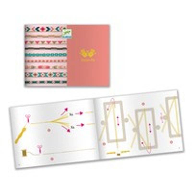 Jucarii, Copii si Bebe - Jucarii si jocuri - Jucarii & jocuri educative - Seturi de artizanat - Atelier de confectionat bratari din margele, djeco - Infinity.ro
