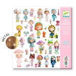 Jucarii, Copii si Bebe - Jucarii si jocuri - Jucarii & jocuri educative - Seturi de artizanat - Abtibilduri metalice tinyly, djeco - Infinity.ro