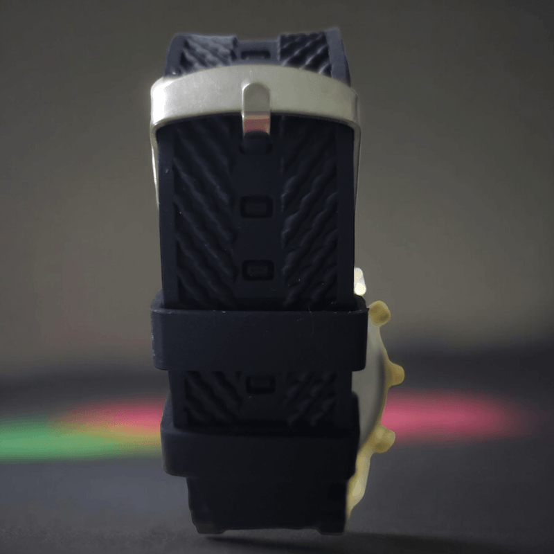 Fashion, accesorii si bijuterii - Barbati - Bijuterii barbati - Ceasuri barbati - Ceas casual barbatesc, bratara din silicon, mecanism quartz, tip display analog, inchidere cu catarama - Infinity.ro