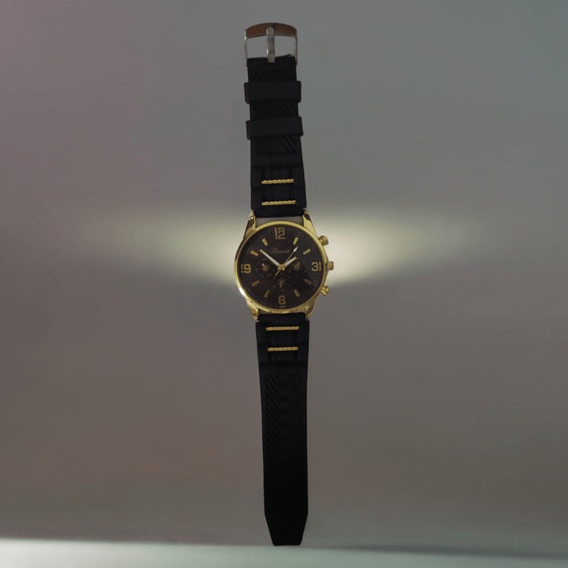 Fashion, accesorii si bijuterii - Barbati - Bijuterii barbati - Ceasuri barbati - Ceas casual barbatesc, bratara din silicon, mecanism quartz, tip display analog, inchidere cu catarama - Infinity.ro