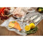 Electronice si Electrocasnice - Electrocasnice bucatarie - Mixere, tocatoare & roboti de bucatarie - Aparate de vidat - Pungi de vidat gofrate Koken pentru aparat de vidat, 100 buc cu dimensiunile 20 x 30 cm, Rezistente, fara BPA - Infinity.ro