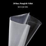 Electronice si Electrocasnice - Electrocasnice bucatarie - Mixere, tocatoare & roboti de bucatarie - Aparate de vidat - Pungi de vidat gofrate Koken pentru aparat de vidat, 100 buc cu dimensiunile 20 x 30 cm, Rezistente, fara BPA - Infinity.ro