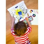 Jucarii, Copii si Bebe - Jucarii si jocuri - Jucarii & jocuri educative - Seturi pictura si desen - Set pentru desen 4 in 1 Giga Block, Eroi In Pijamale - Infinity.ro