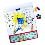 Jucarii, Copii si Bebe - Jucarii si jocuri - Jucarii & jocuri educative - Seturi pictura si desen - Set pentru desen 4 in 1 Giga Block, Eroi In Pijamale - Infinity.ro