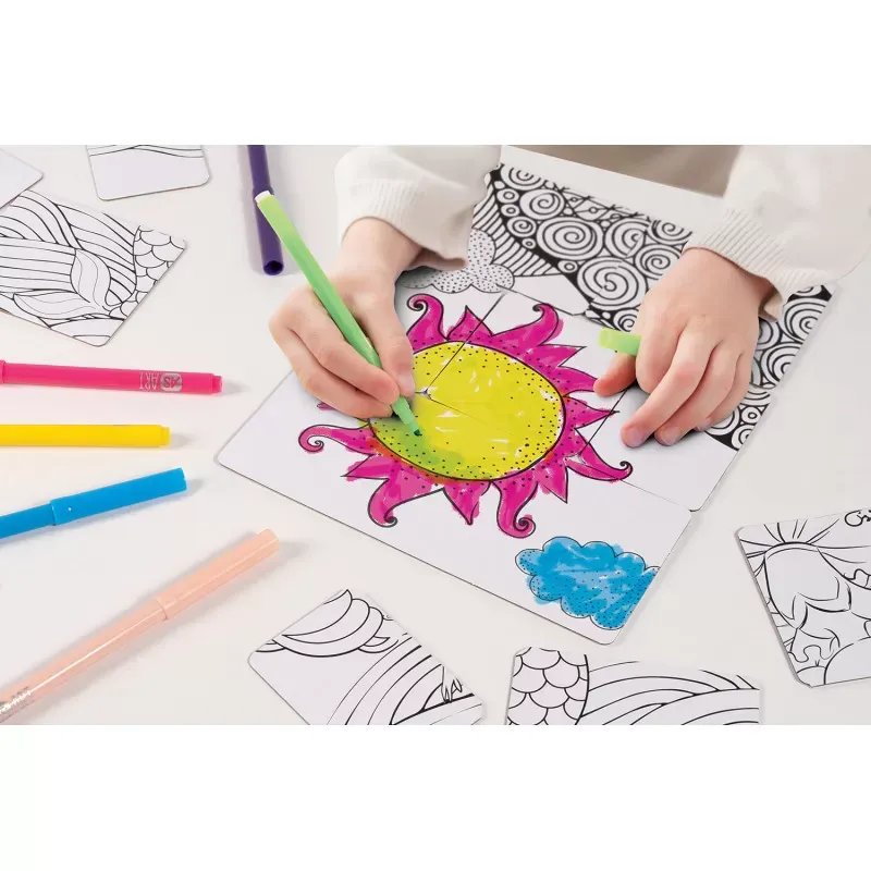 Jucarii, Copii si Bebe - Jucarii si jocuri - Jucarii & jocuri educative - Seturi pictura si desen - Set de desen O Lume de fantezie, Carioci - Infinity.ro