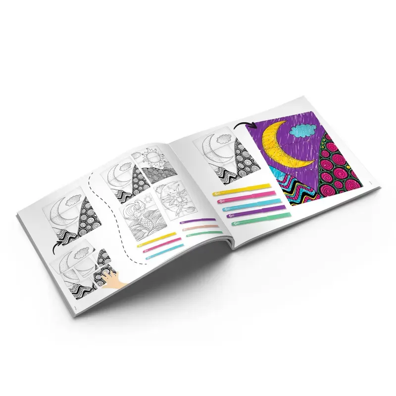 Jucarii, Copii si Bebe - Jucarii si jocuri - Jucarii & jocuri educative - Seturi pictura si desen - Set de desen O Lume de fantezie, Carioci - Infinity.ro