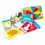 Jucarii, Copii si Bebe - Jucarii si jocuri - Jucarii & jocuri educative - Jocuri si jucarii educative - Joc educativ Luni si Anotimpuri, Agerino - Infinity.ro