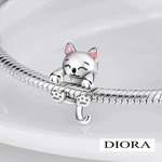 Fashion, accesorii si bijuterii - Femei - Bijuterii femei - Pandantive femei - Pandantiv cu Pisica, din Argint - Infinity.ro