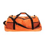 Sport si Outdoor - Articole de voiaj - Genti voiaj - Geanta de Voiaj Pliabila cu Roti, ProWorld – 110 Litri, 80x32x37 cm, Portocaliu Neon - Infinity.ro