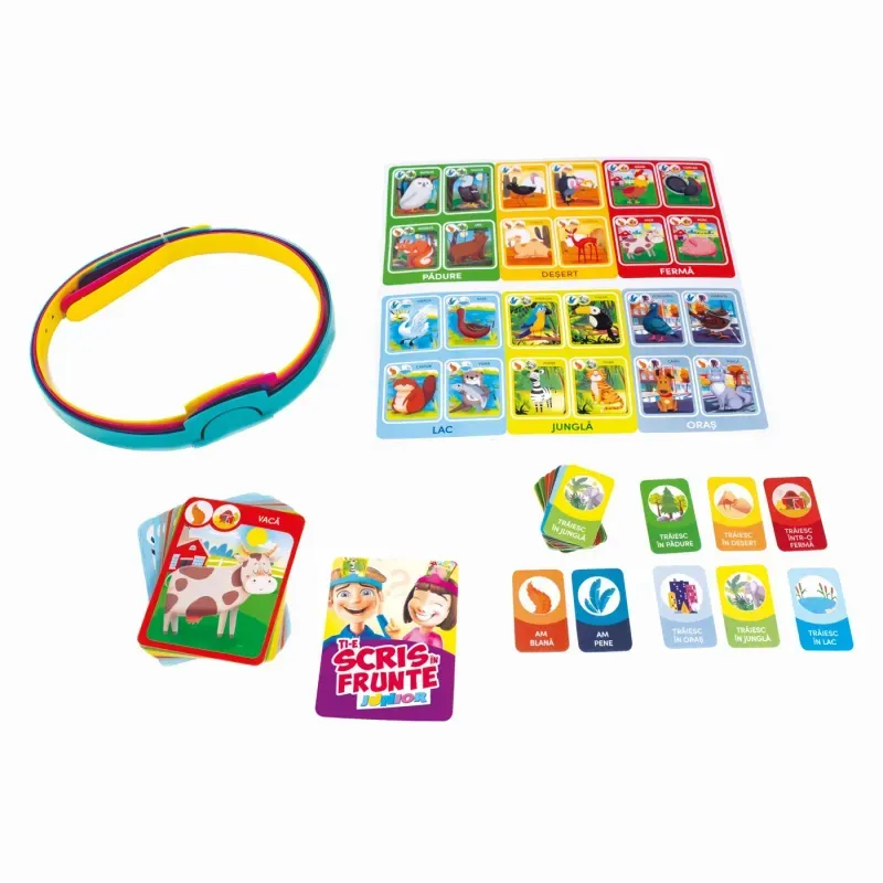 Jucarii, Copii si Bebe - Jucarii si jocuri - Jocuri si puzzle - Jocuri de societate - Joc De Societate Ti-e Scris In Frunte Junior - Infinity.ro
