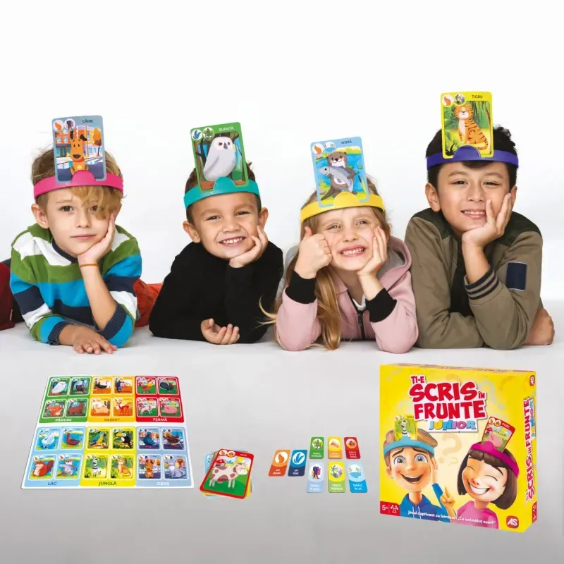 Jucarii, Copii si Bebe - Jucarii si jocuri - Jocuri si puzzle - Jocuri de societate - Joc De Societate Ti-e Scris In Frunte Junior - Infinity.ro