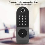 Casa si Gradina - Constructii - Feronerie si accesorii - Broaste si yale - Incuietoare inteligenta Smart, waterproof, deblocare cu amprenta, parola, card APP bluetooth, cheie, pentru usa exterior - Infinity.ro
