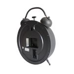 Casa si Gradina - Decoratiuni - Ceasuri - Ceas de Masa cu Mecanism Decorativ Movement, Vintage Industrial, 40x30 cm – Negru Mat - Infinity.ro