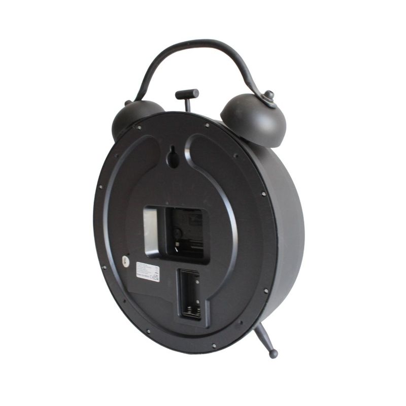 Casa si Gradina - Decoratiuni - Ceasuri - Ceas de Masa cu Mecanism Decorativ Movement, Vintage Industrial, 40x30 cm – Negru Mat - Infinity.ro