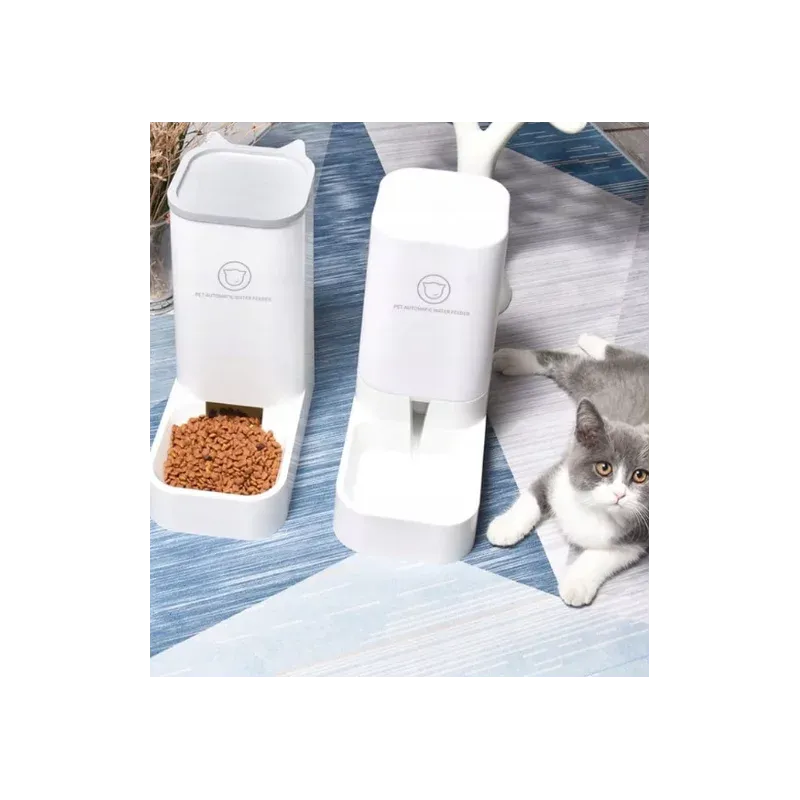 Petshop - Accesorii petshop - Castroane si adapatori - Adapator automat hrana pentru animale de companie, Healthy Pet, Gonga® Alb - Infinity.ro