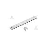 Auto si Moto - Piese auto si accesorii - Caroserie - Ornamente exterior auto - Placuta auto pentru numarul de telefon, prindere cu ventuze,Gonga® Argintiu - Infinity.ro